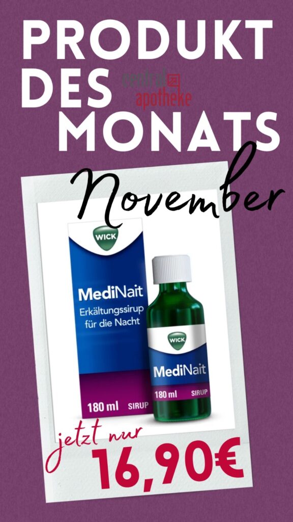 Produk des Monats November - Wick MediNait